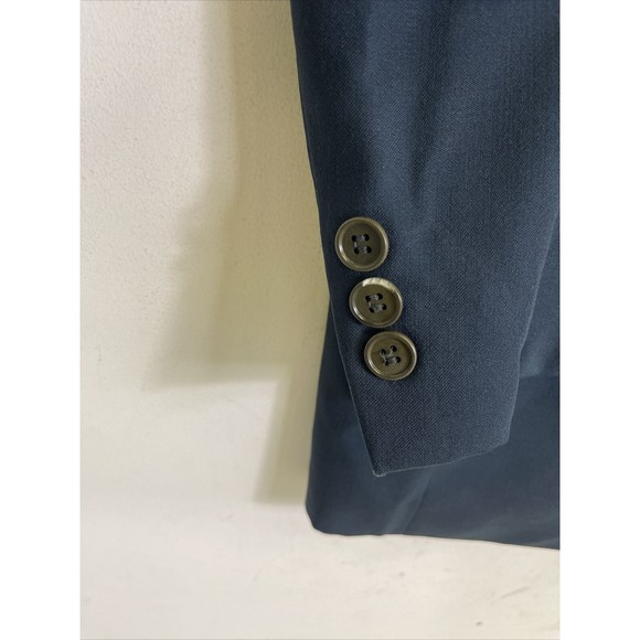 Missoni Men’s Blazer Size 48R Italian Made Two Button Blue Wool Jacket - Picture 3 of 10